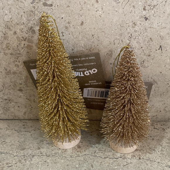 Christmas Tree Ornaments. Set of 2. - Picture 1 of 6